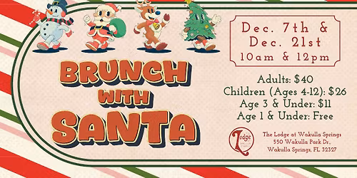 Brunch with Santa at The Lodge \ud83c\udf85 
