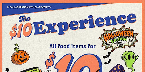 The $10 Experience: HALLOWEEN EDITION - October 2nd