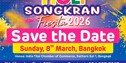 Holi Songkran Fiesta 2026