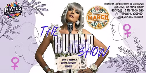 Kumar's Stand-Up Comedy Live! March 2026 Edition