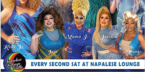 Ladies of the Lounge Monthly Drag Revue Show.