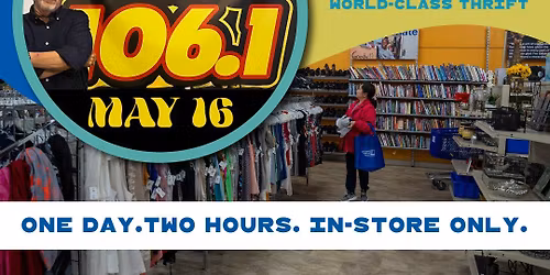 Then & Now: World-Class Thrift \u2013 Live with Wild 106.1