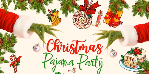 Pajama party with the grinch