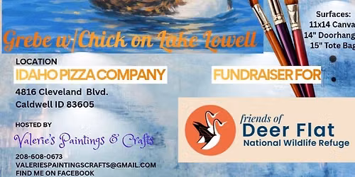 Fundraiser Paint Party for Friends of Deer Flat Wildlife Refuge 