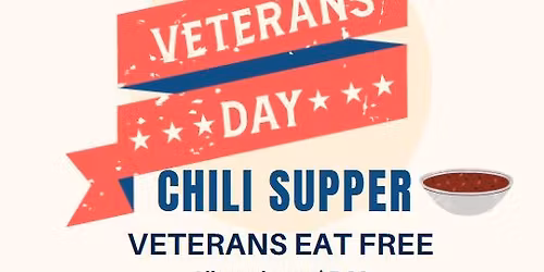 Veterans Day Chili Supper