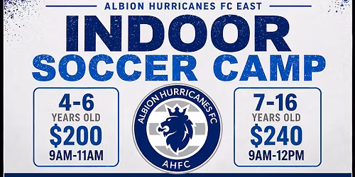 CANES INDOOR SOCCER CAMP - JUNE