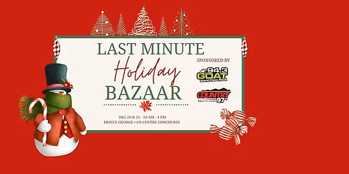 4th Annual Last Minute Holiday Bazaar