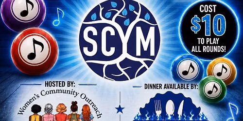 \ud83c\udfbc Music Bingo Benefitting SCYM \ud83c\udfb8\ud83c\udfa4