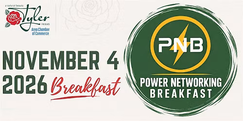 Power Networking Breakfast - Wednesday, November 4, 2026