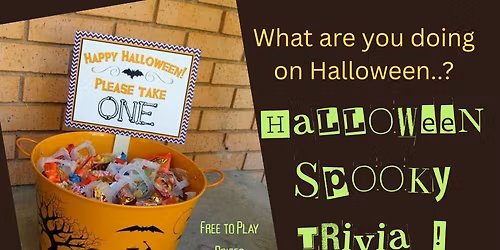 Halloween Theme Trivia - on Halloween!!