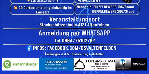 3. Dartturnier DSV Altenfelden