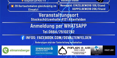 3. Dartturnier DSV Altenfelden