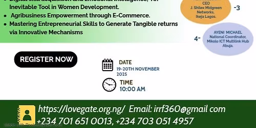 Women Entrepreneurship, Skills Development and Empowerment*