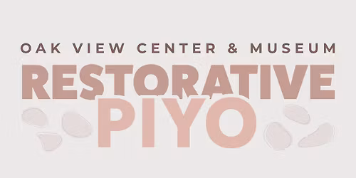 Restorative Piyo Fitness Class