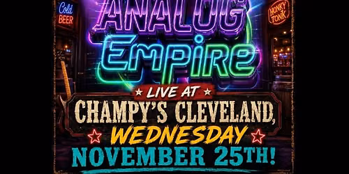 ANALOG EMPIRE Live at Champy's Cleveland! 