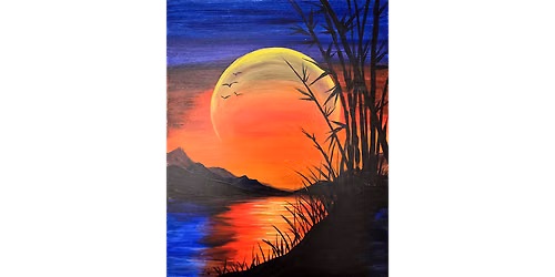 Bamboo Sunset - Paint and Sip in Phoenix | Classpop!\u2122
