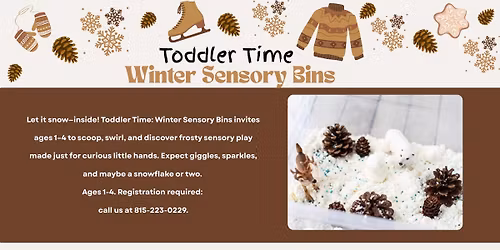 Toddler Time: Winter Sensory Bins