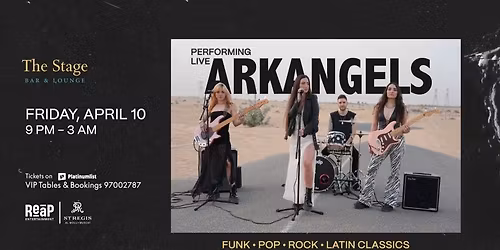 Arkangels Performing Live at Stage Lounge & Bar in Muscat