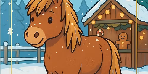 Wintermarkt auf dem Ponygut zwischen den W\u00e4ldern