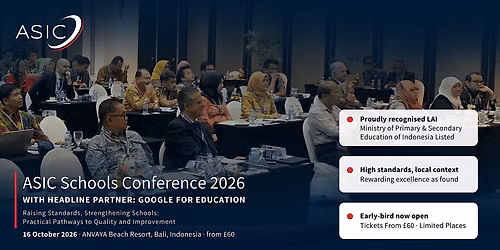 ASIC Schools Conference  2026 - Bali