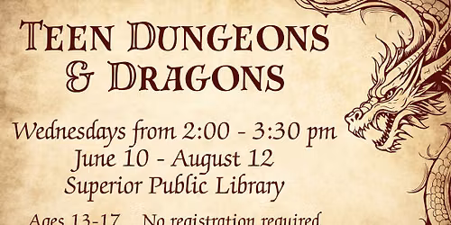 Teen Dungeons & Dragons