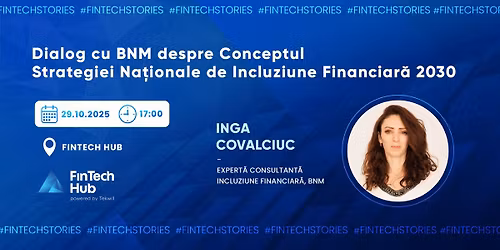 Dialog cu BNM despre Conceptul Strategiei Na\u021bionale de Incluziune Financiar\u0103