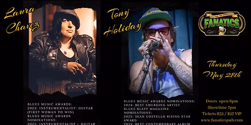 The Tony Holiday Band ft. Laura Chavez