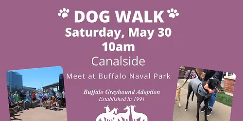 Dog Walk Canalside (Meet at Buffalo Naval Park near Liberty Hound)