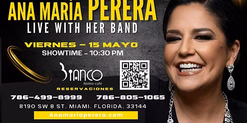 Ana Maria Perera y su grupo en Concierto