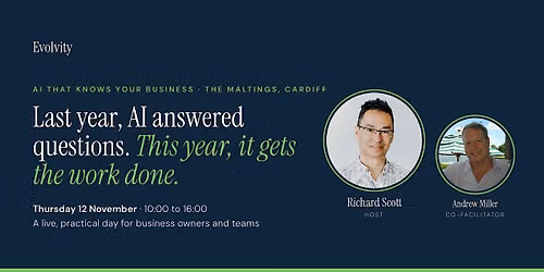 AI That Knows Your Business \u00b7 The Maltings, 12 November