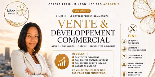 CERCLE PREMIUM N\u00c9ON LIFE PRO - Vente & D\u00e9veloppement commercial