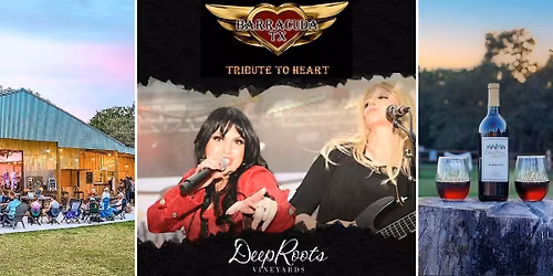 HEART TRIBUTE by Barracuda TX | TX wine & craft beer | DeepRoots Vineyards