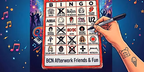 MUSIC BINGO