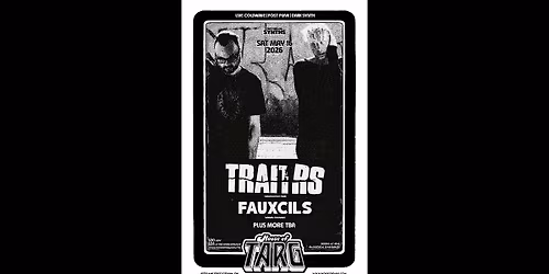 Switched-On Synths: TRAITRS (TO Post-Punk) + Fauxcils (Sudbury Coldwave) +