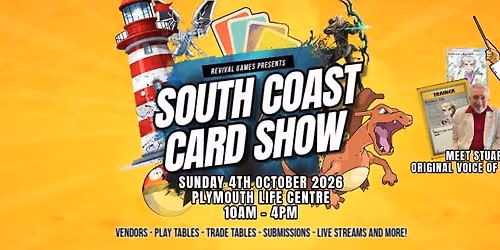 SOUTH COAST CARD SHOW 4TH OCTOBER 2026