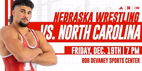 #6 Nebraska Wrestling vs. #19 North Carolina