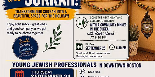 DECORATE THE SUKKAH