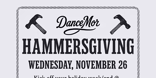 Hammersgiving | Annual Holiday HonkyTonk Hoedown