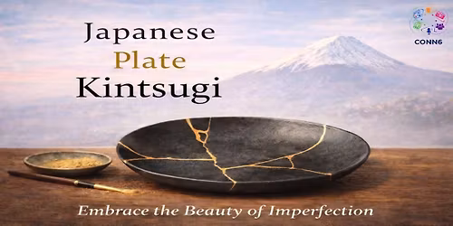 Japanese Plate Kintsugi