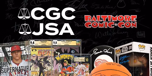 JSA & CGC at Baltimore Comic Con