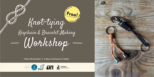 Knot-tying Keychain & Bracelet Workshop - Free!