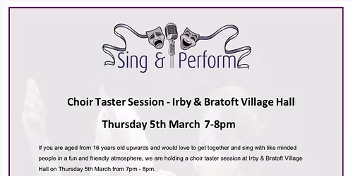 Choir Taster Session