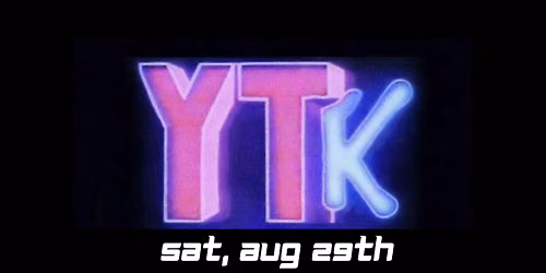 Y2K Party: Back To School at Yours Truly