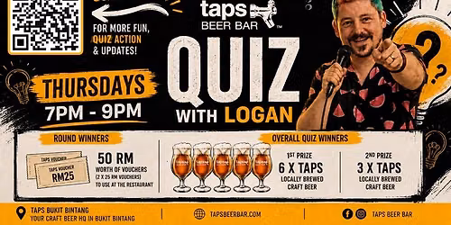 Thursday night quiz at Taps Beer Bar in Bukit Bintang