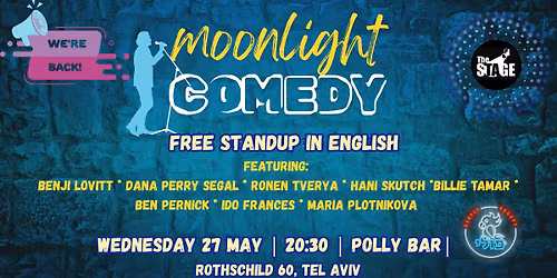 Free Standup Comedy in English -- The Return of Moonlight Comedy Showcase!
