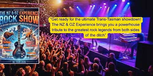 NZ & OZ Rock Experience - New Plymouth Club