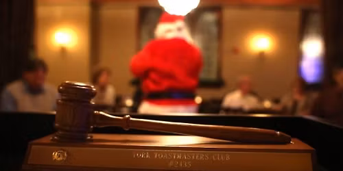 York Toastmasters meeting