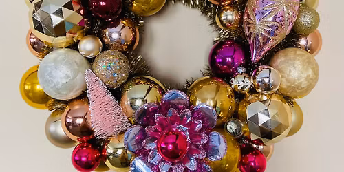 Kitschy Christmas Wreath