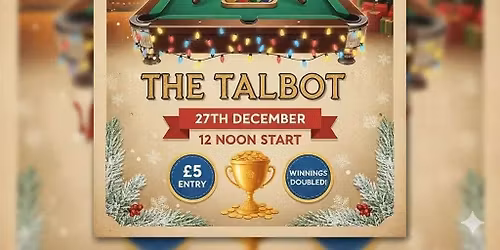 Christmas Doubles Pool Competition