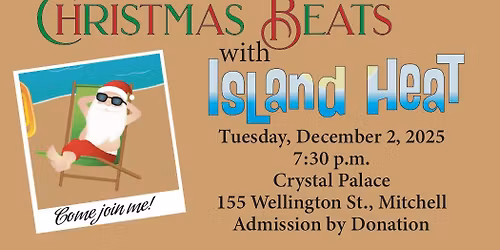 Mitchell Legion Band Christmas Concert: Christmas Beats with Island Heat
